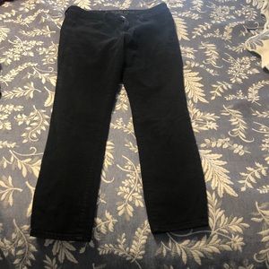 AE high rise jegging super stretch black 12